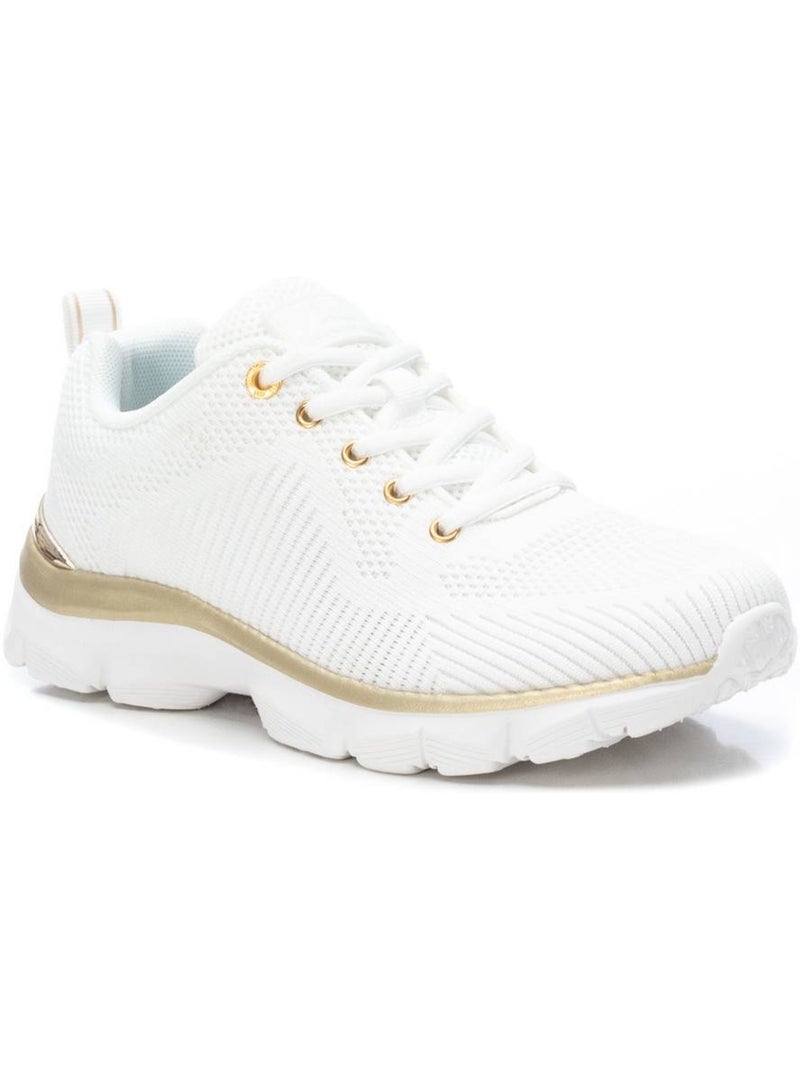 Baskets femme à lacets Blanc - Kiabi