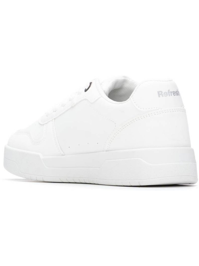 Baskets femme à lacets Blanc - Kiabi
