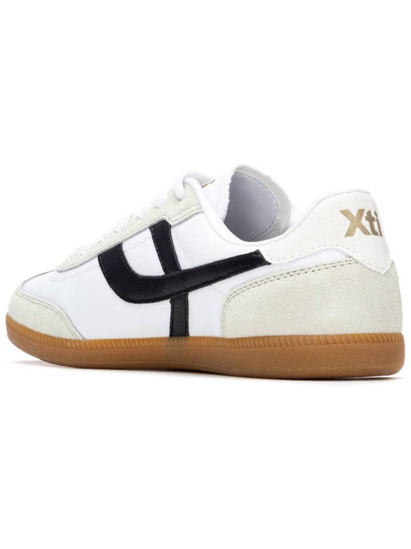 Baskets femme à lacets Blanc - Kiabi