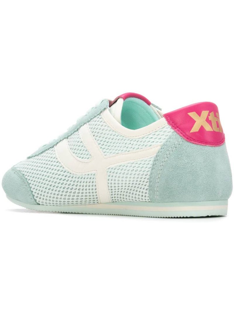 Baskets femme à lacets Bleu aqua - Kiabi
