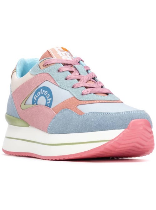 Baskets femme à lacets - Kiabi