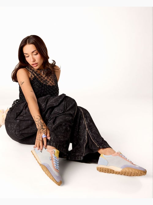 Baskets femme à lacets - Kiabi