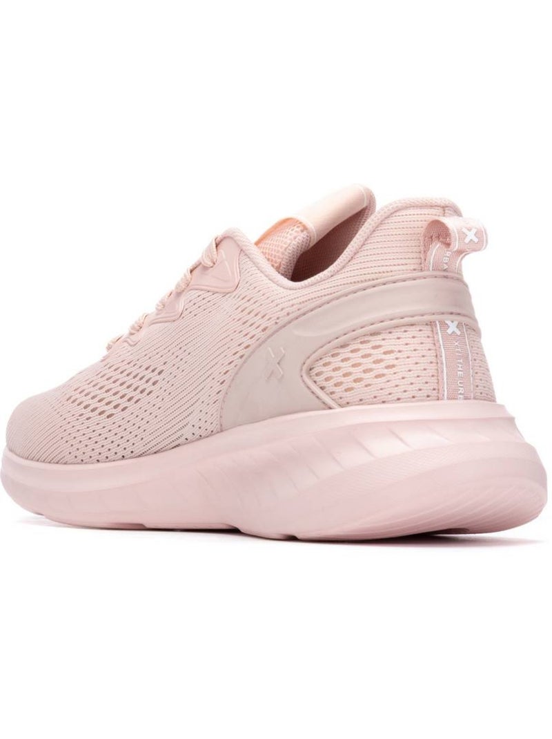 Baskets femme à lacets Crème - Kiabi