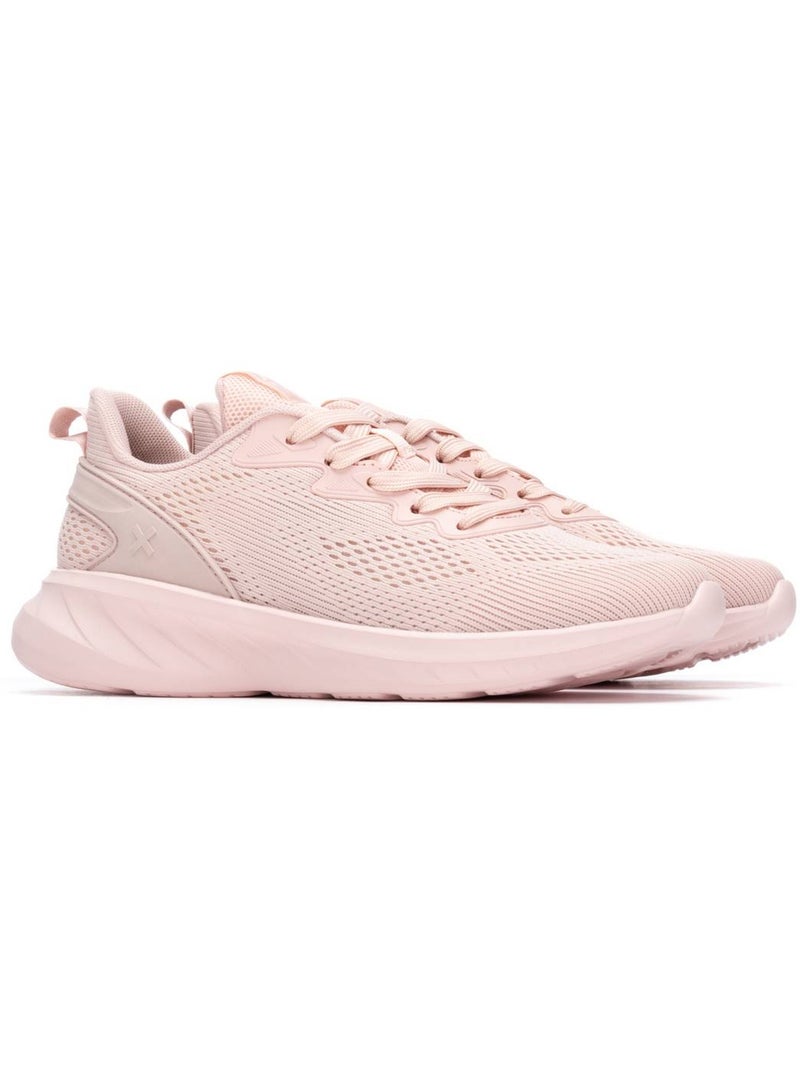 Baskets femme à lacets Crème - Kiabi