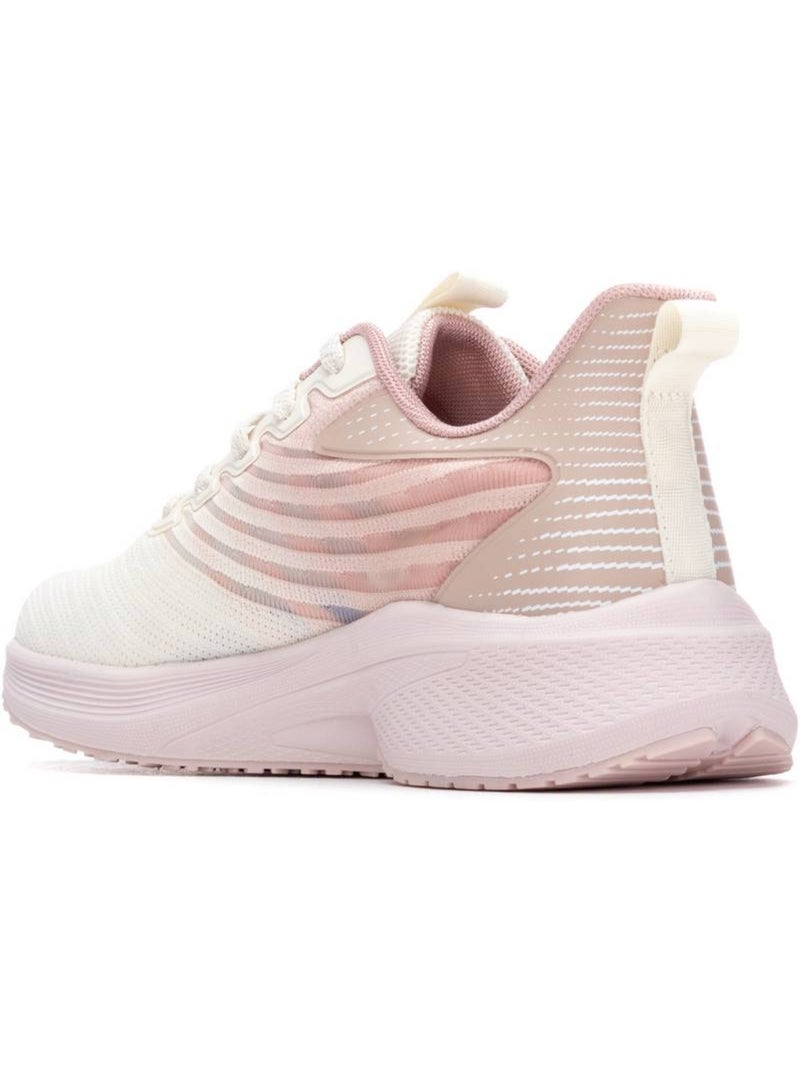 Baskets femme à lacets Crème - Kiabi