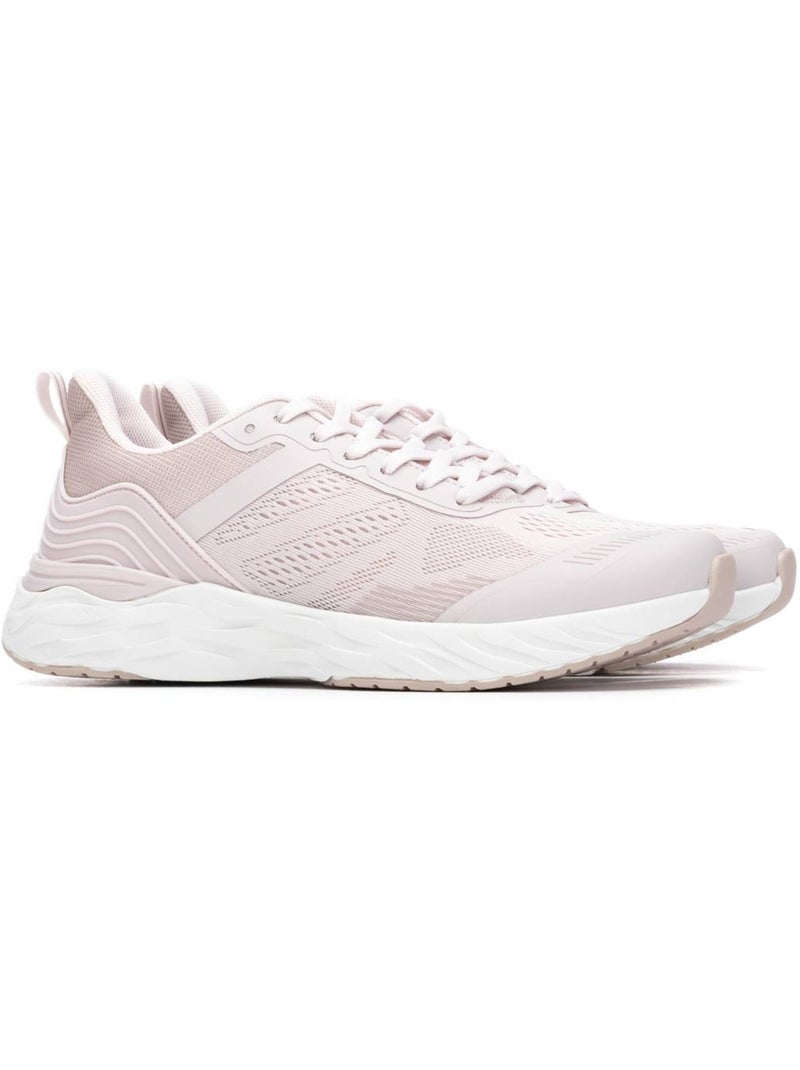 Baskets femme à lacets Crème - Kiabi