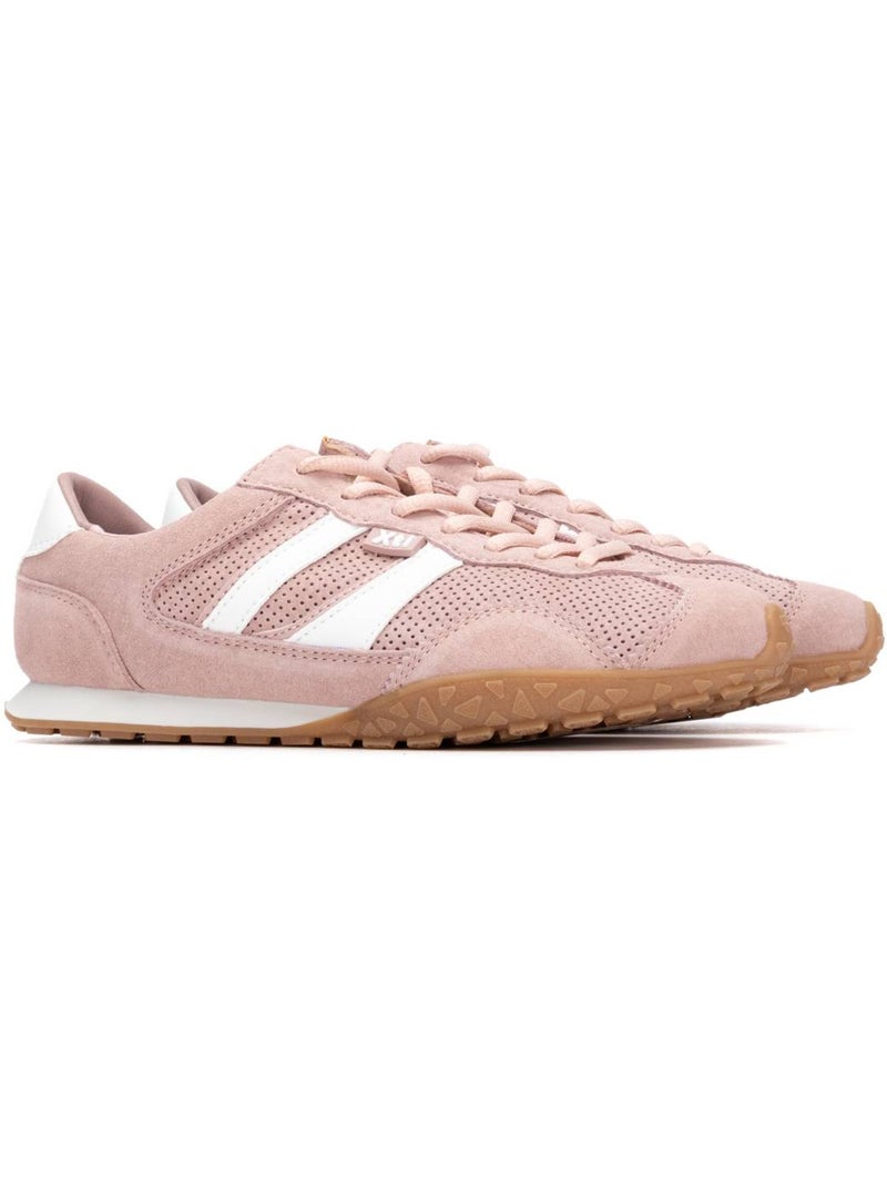 Baskets femme à lacets Crème - Kiabi