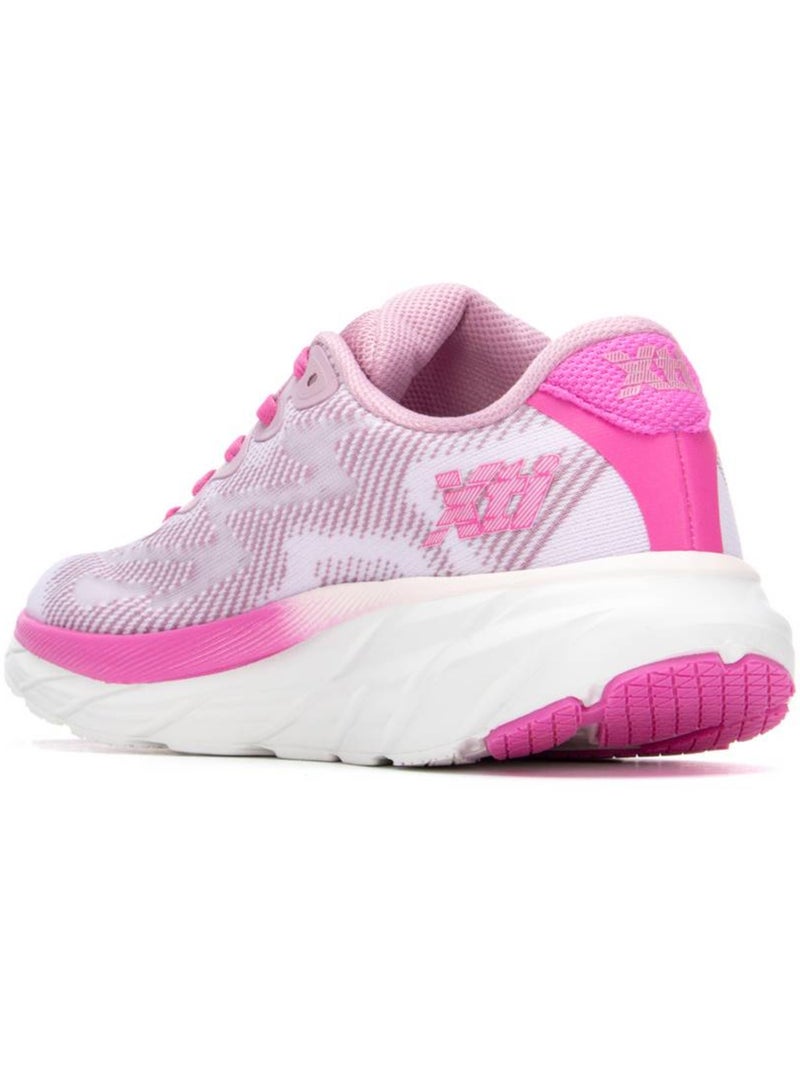 Baskets femme à lacets Crème - Kiabi