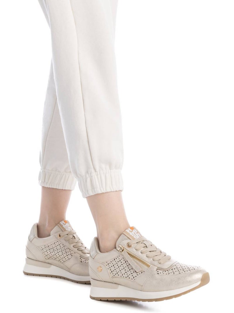 Baskets femme à lacets Gold - Kiabi