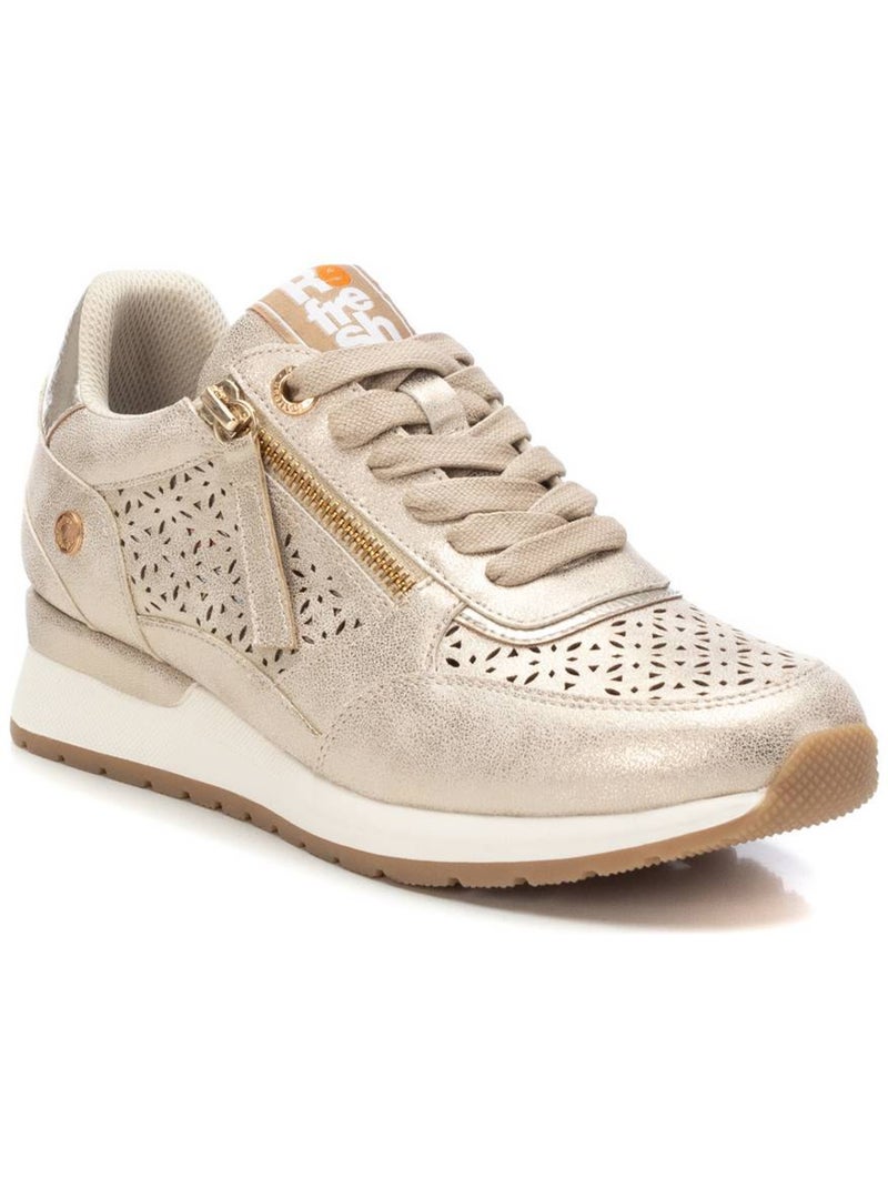 Baskets femme à lacets Gold - Kiabi