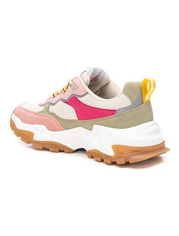 Baskets femme à lacets