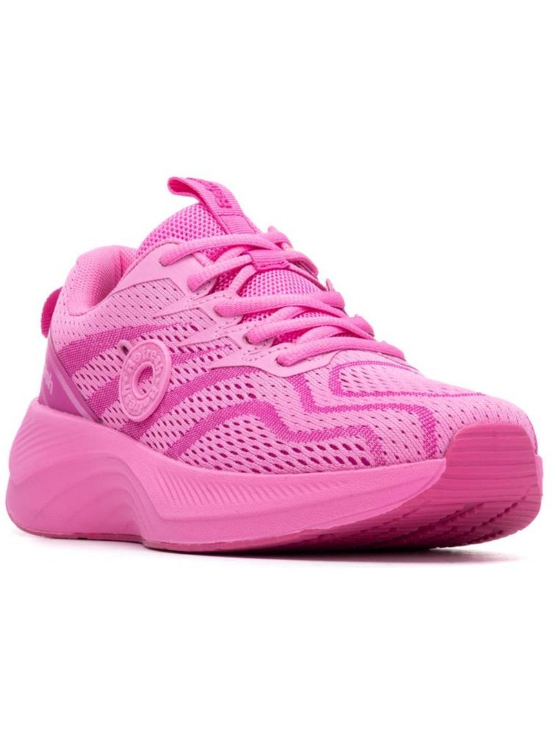 Baskets femme à lacets Mauve lilas - Kiabi
