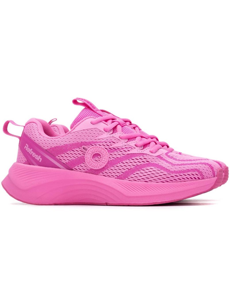 Baskets femme à lacets Mauve lilas - Kiabi