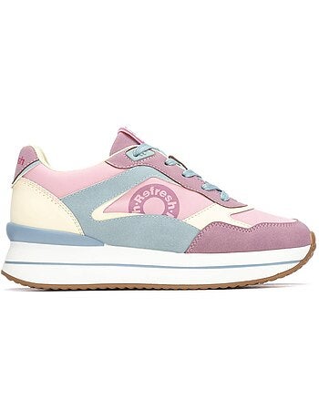 Baskets femme à lacets