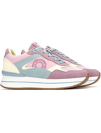 Baskets femme à lacets