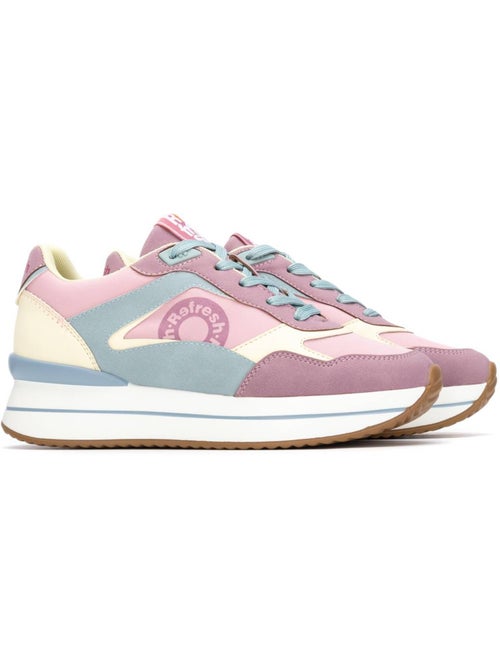 Baskets femme à lacets - Kiabi