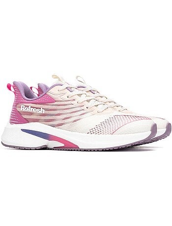 Baskets femme à lacets