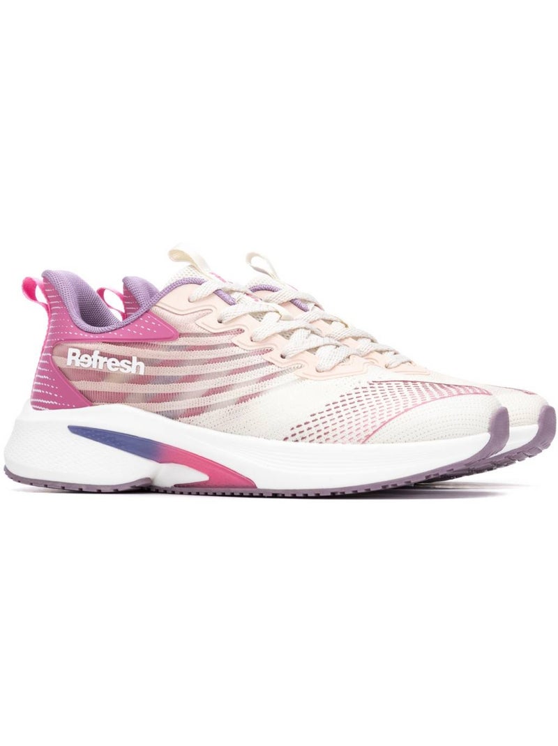 Baskets femme à lacets Mauve lilas - Kiabi
