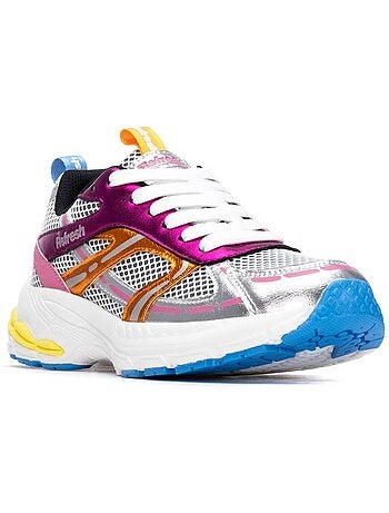 Baskets femme à lacets