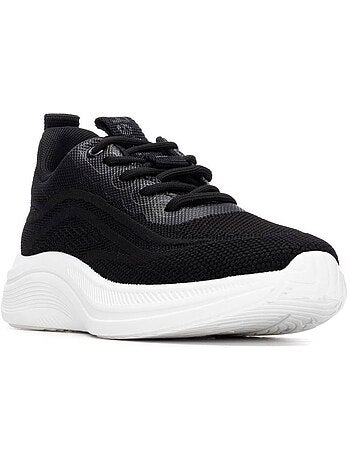 Baskets femme à lacets