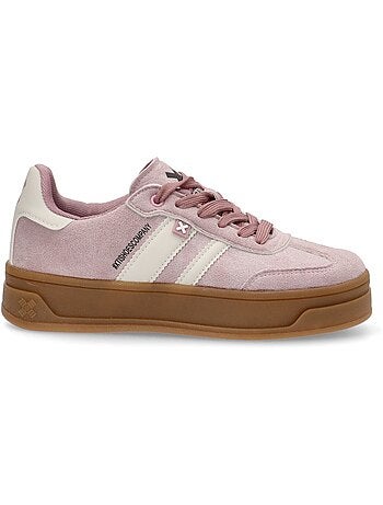 Baskets femme à lacets