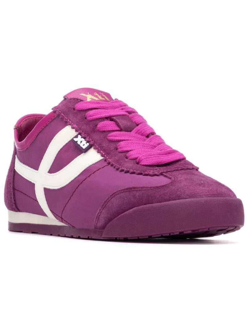 Baskets femme à lacets Violet - Kiabi