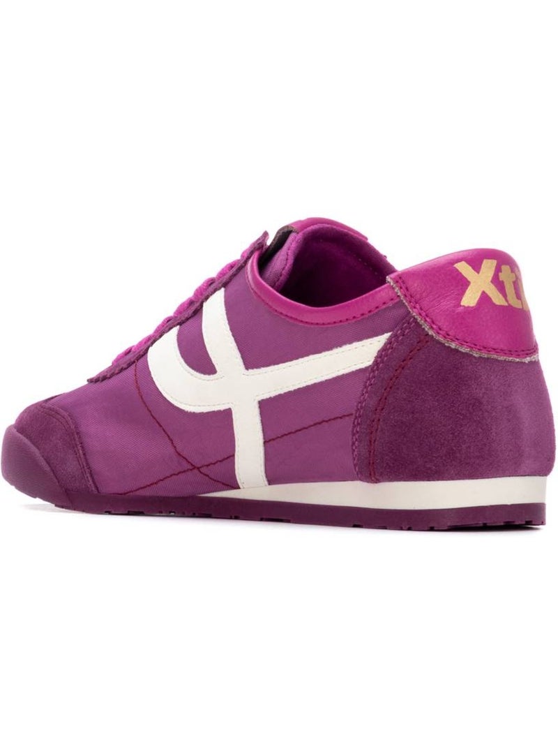 Baskets femme à lacets Violet - Kiabi