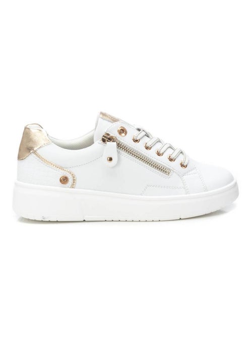 Baskets femme avec lacets et fermeture éclair - Kiabi