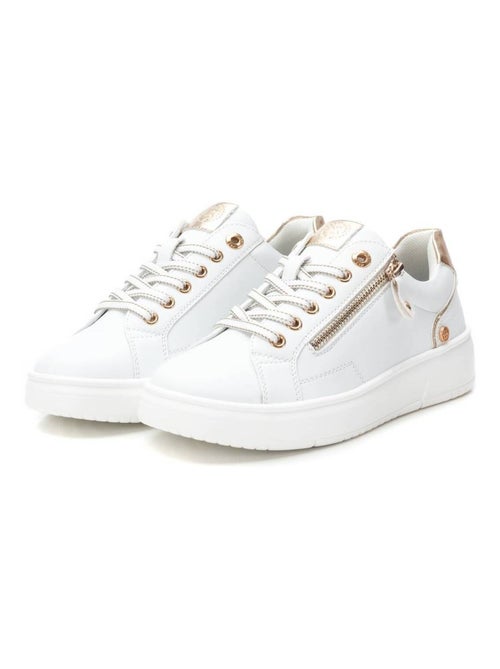Baskets femme avec lacets et fermeture éclair - Kiabi