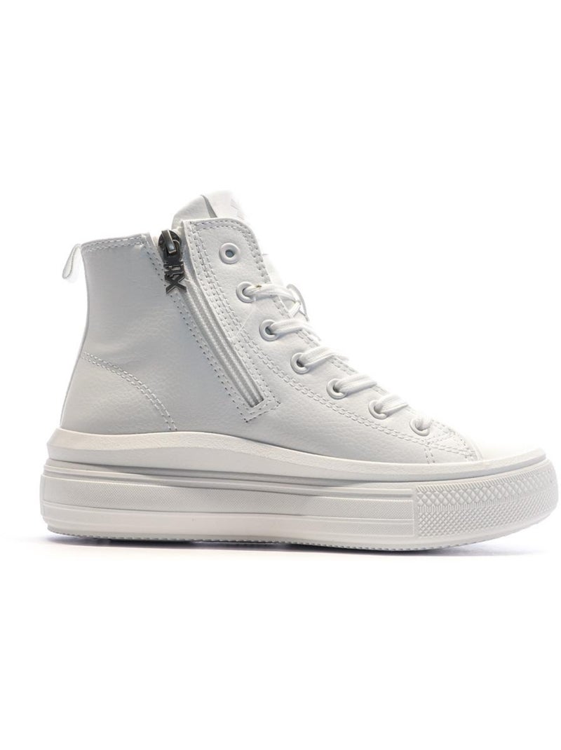 Baskets Femme Blanc - Kiabi