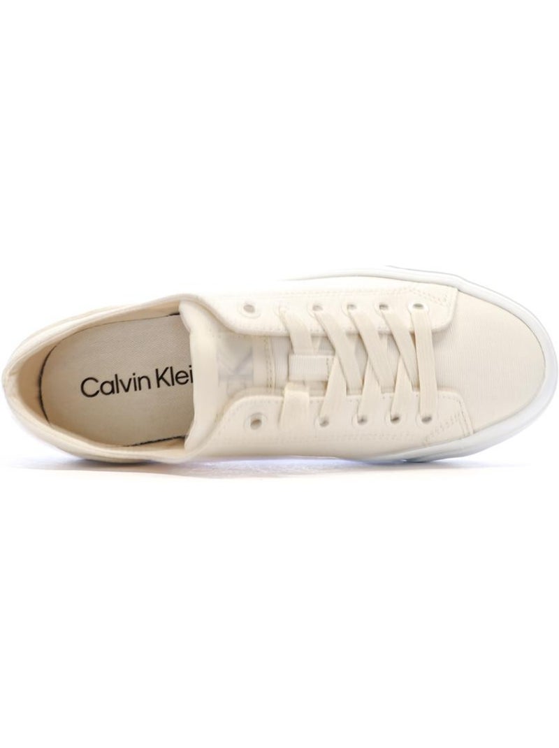 Baskets femme calvin klein jeans Beige - Kiabi
