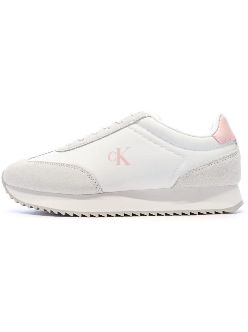 Baskets Femme Calvin Klein Jeans Blanc - Kiabi