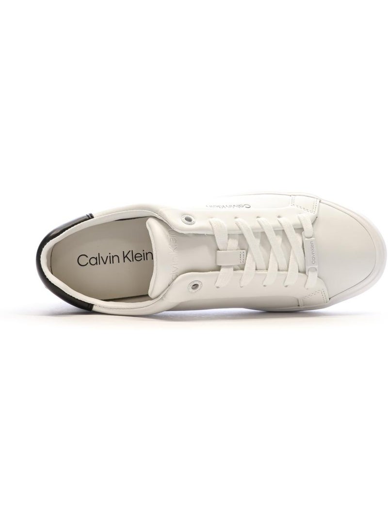 Baskets Femme Calvin Klein Jeans Blanc - Kiabi