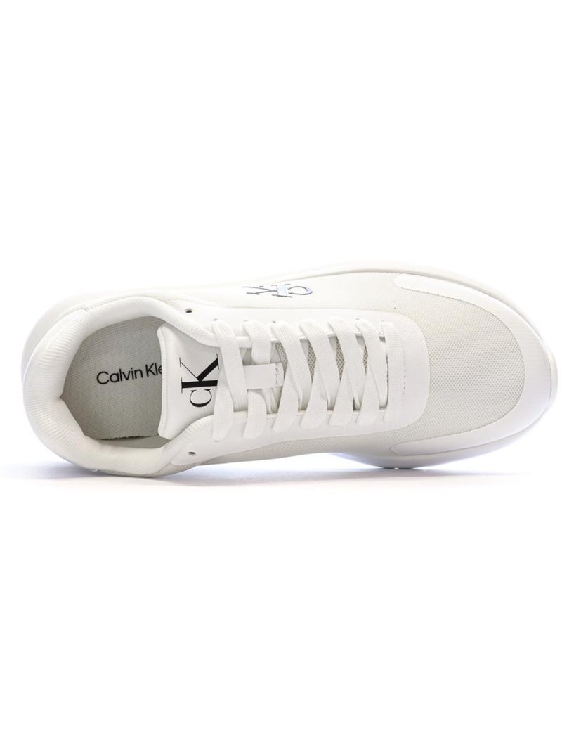 Baskets Femme Calvin Klein Jeans Blanc - Kiabi