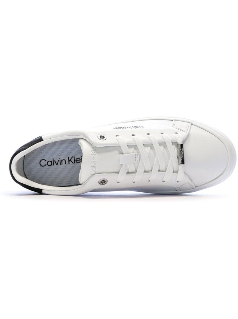 Baskets Femme Calvin Klein Jeans Blanc - Kiabi