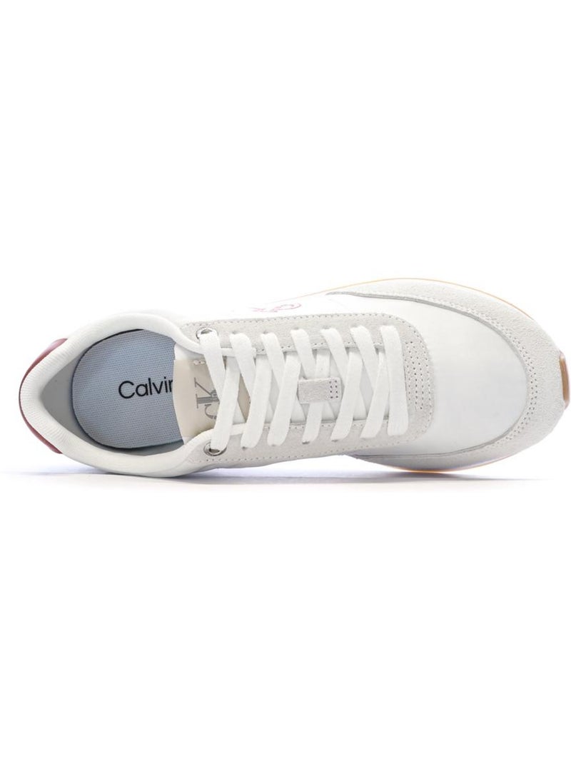 Baskets Femme Calvin Klein Jeans Blanc - Kiabi
