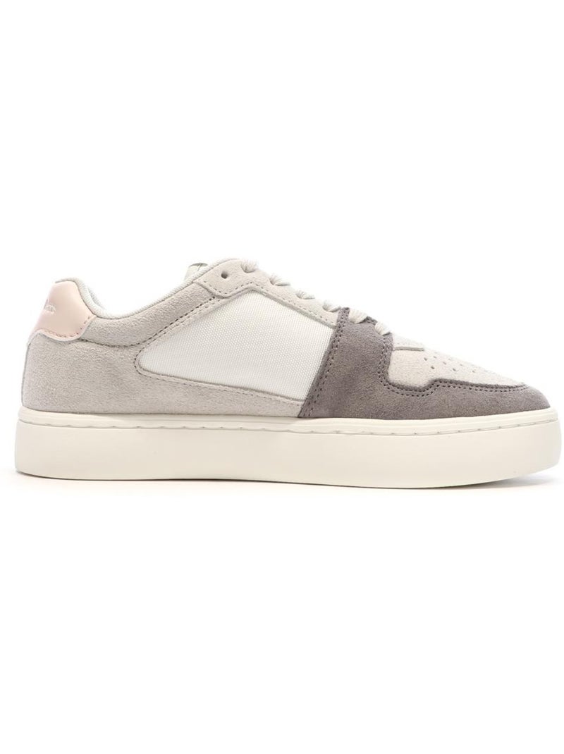 Baskets Femme Calvin Klein Jeans Gris Argenté - Kiabi