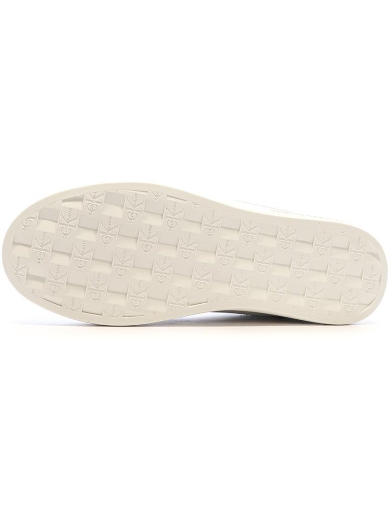 Baskets Femme Calvin Klein Jeans Gris Argenté - Kiabi