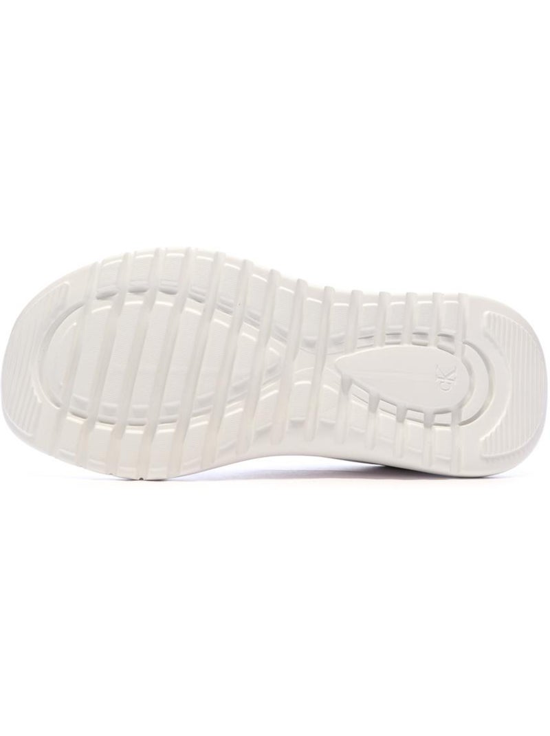 Baskets Femme Calvin Klein Jeans Gris Argenté - Kiabi