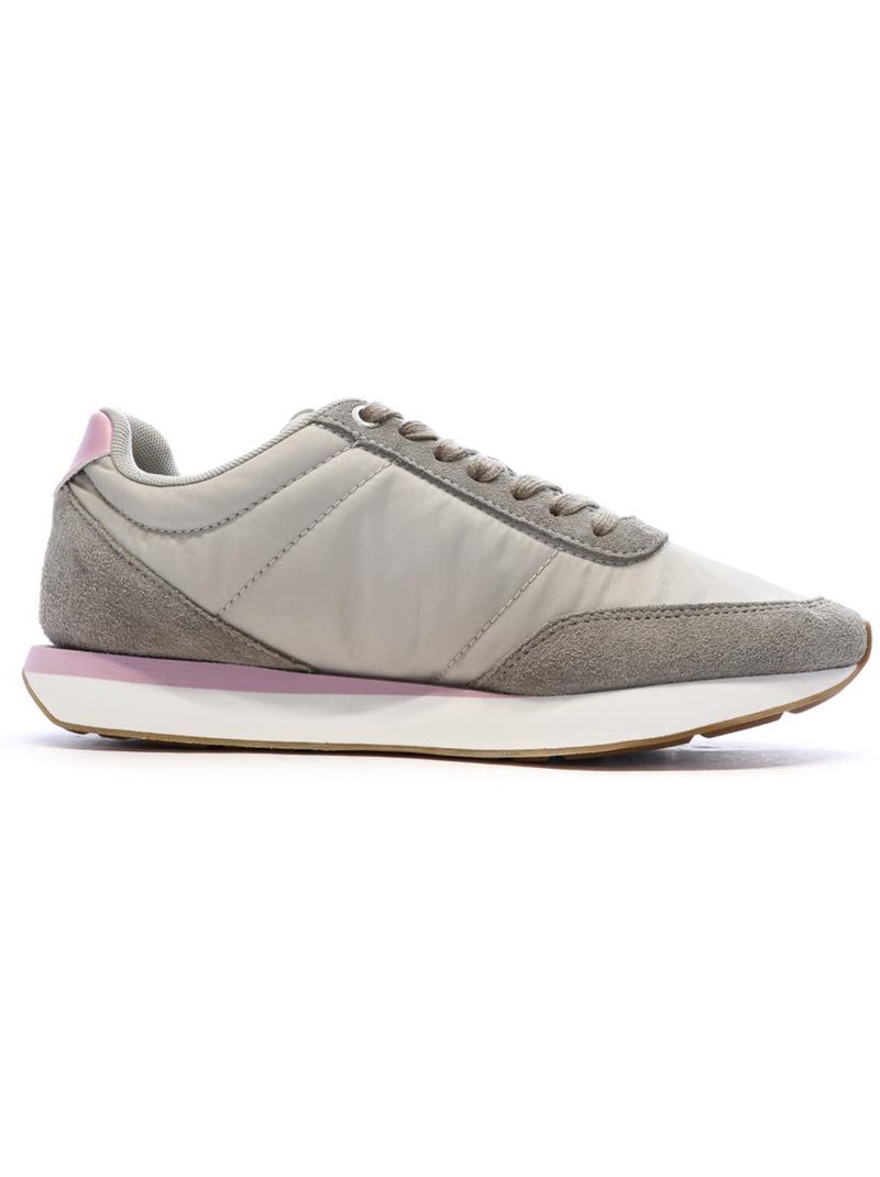 Baskets Femme Calvin Klein Jeans Gris Argenté - Kiabi
