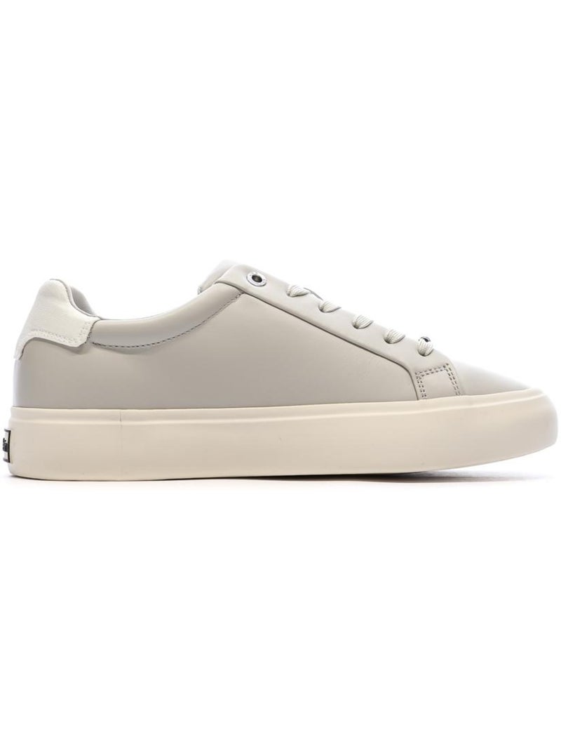 Baskets Femme Calvin Klein Jeans Gris Argenté - Kiabi