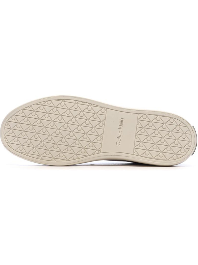 Baskets Femme Calvin Klein Jeans Gris Argenté - Kiabi