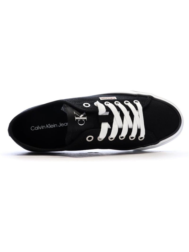 Baskets Femme Calvin Klein Jeans Noir - Kiabi