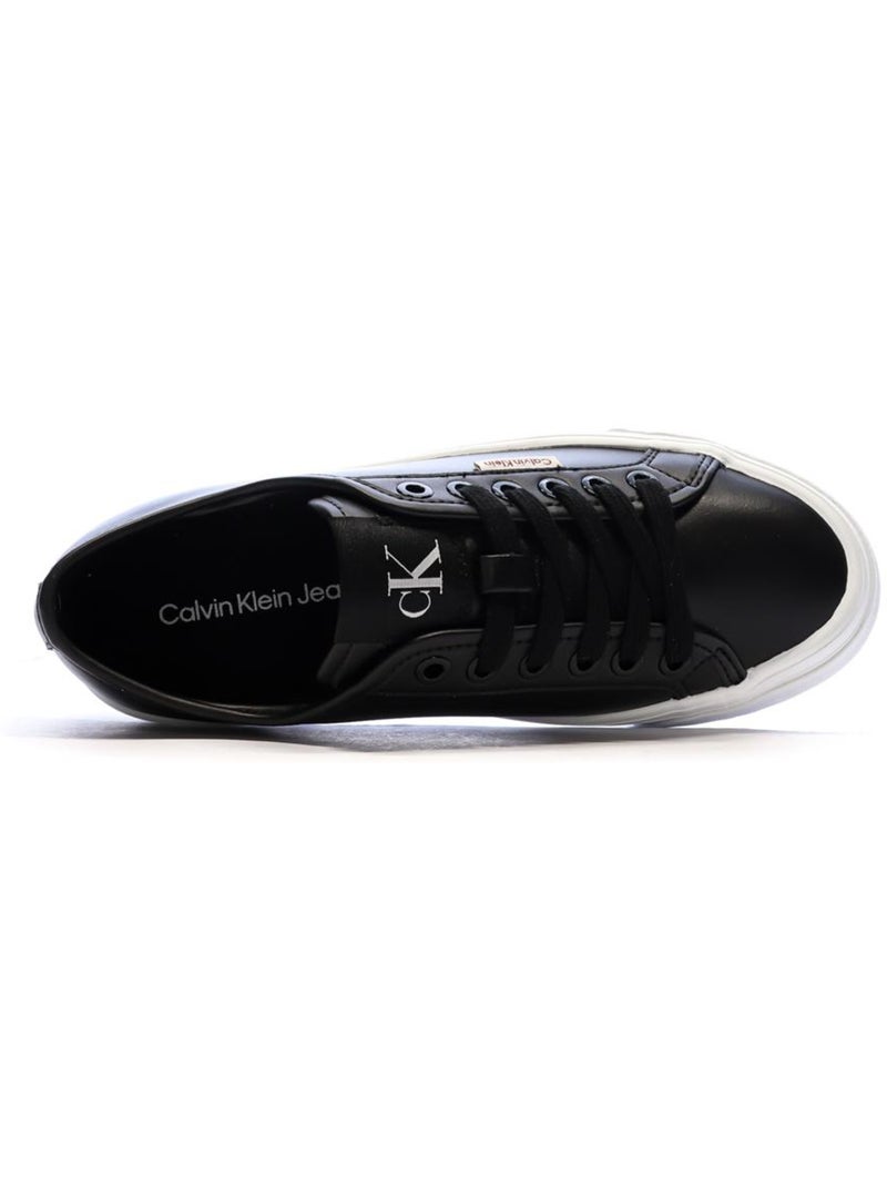 Baskets Femme Calvin Klein Jeans Noir - Kiabi
