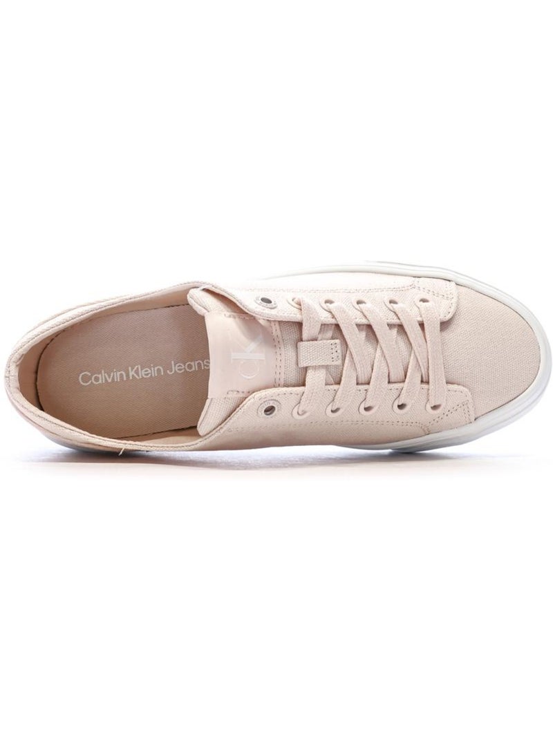 Baskets Femme Calvin Klein Jeans Rose - Kiabi