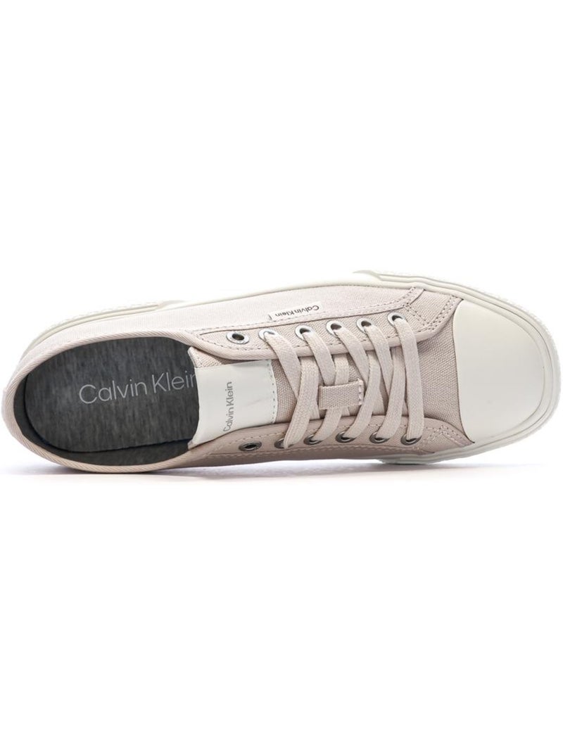 Baskets Femme Calvin Klein Jeans Rose - Kiabi