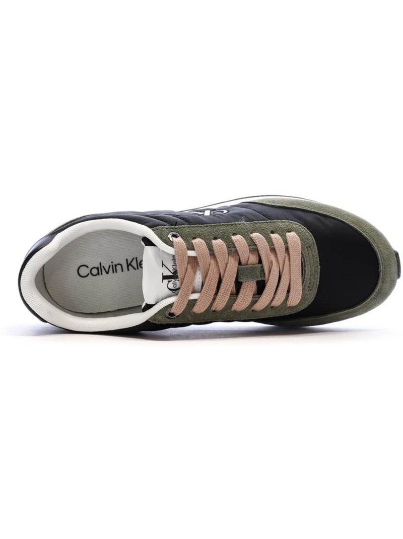 Baskets Femme Calvin Klein Jeans Vert - Kiabi