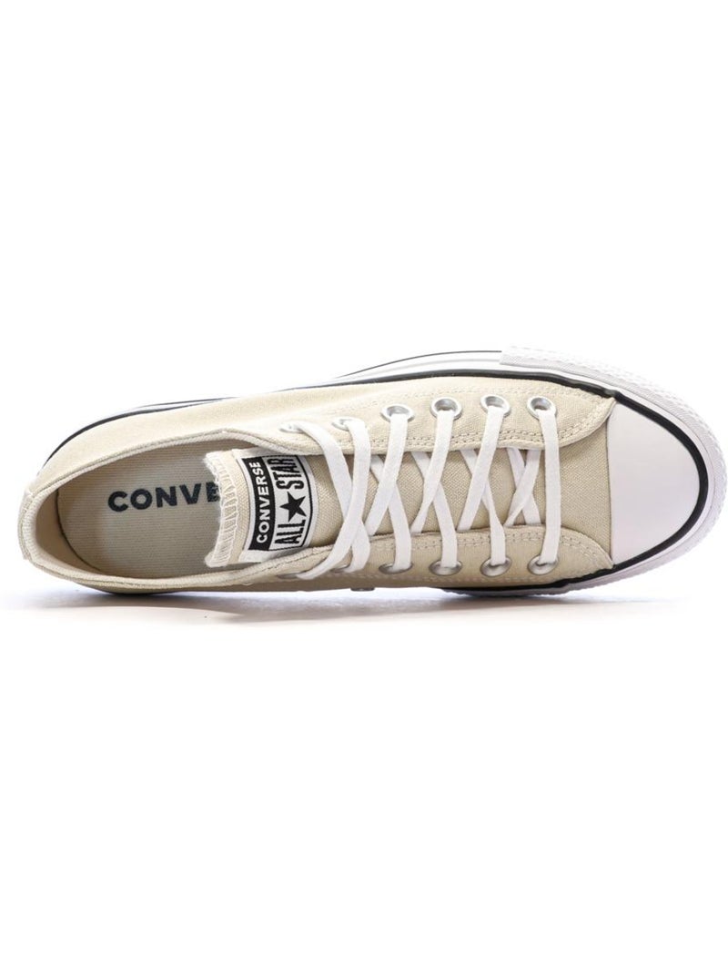 Baskets Femme Converse Beige - Kiabi