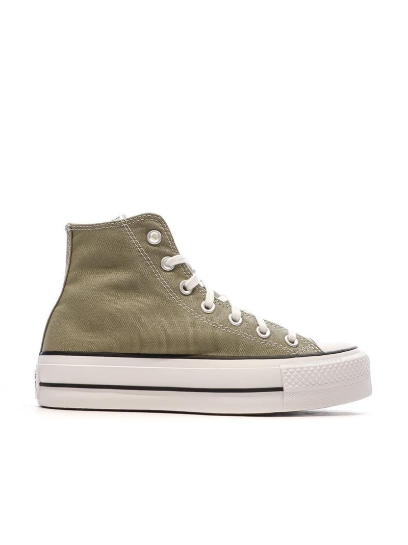 Baskets  Femme Converse Chuck Taylor All Star Lift A07571C Kaki - Kiabi