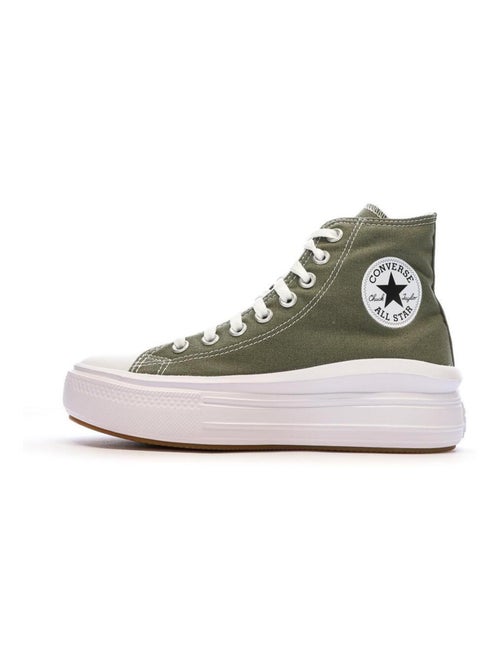 Baskets   Femme Converse Chuck Taylor All Star Move - Kiabi